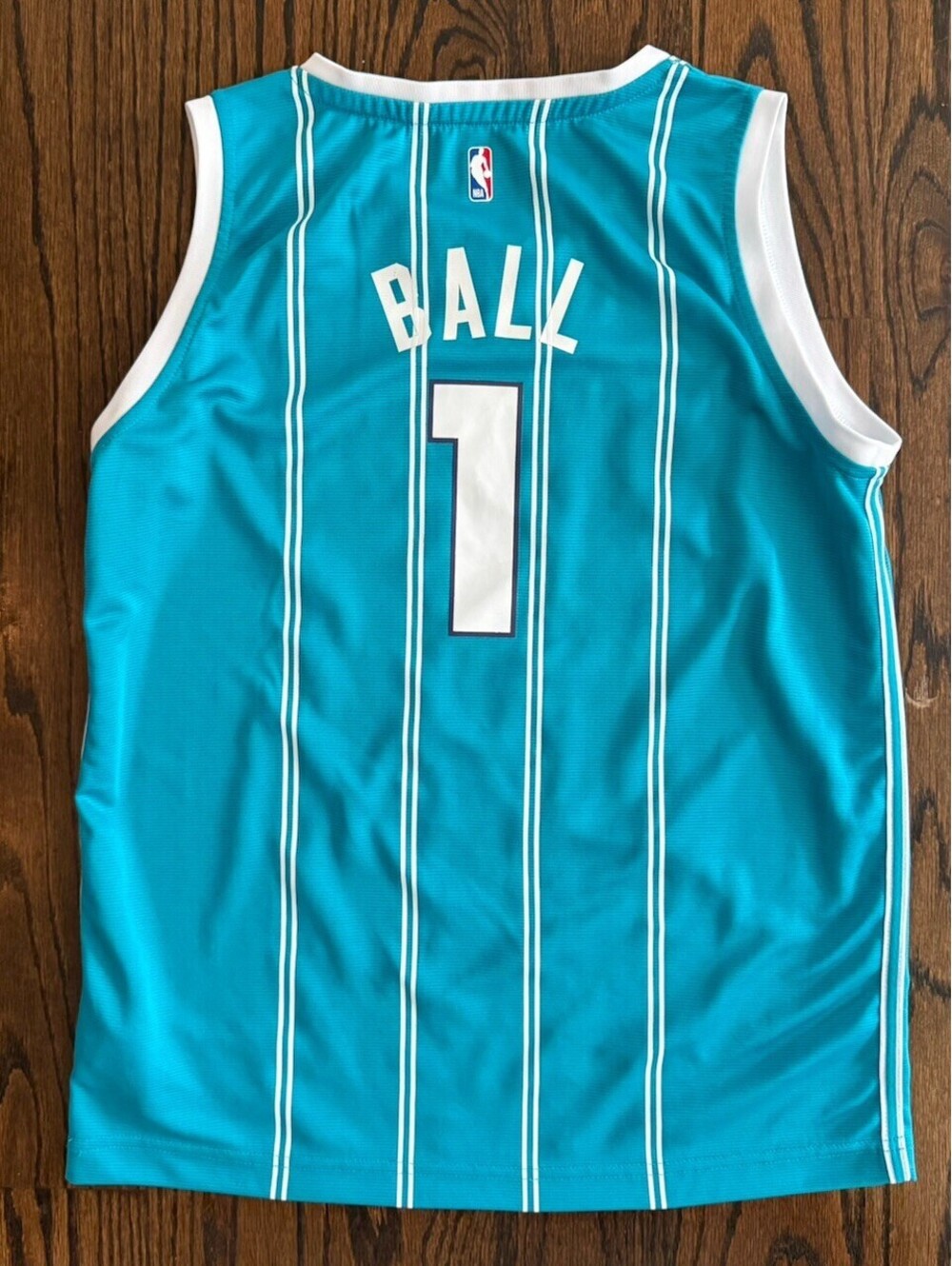 LaMelo Ball #1 Charlotte Hornets Fanatics Jersey YOUTH XL Teal NBA